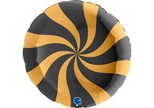 Candy Swirl Gold/Black - G18"/45cm