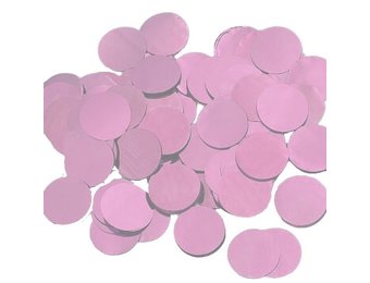 Confetti 15mm - Metallic Light Pink - 100gr