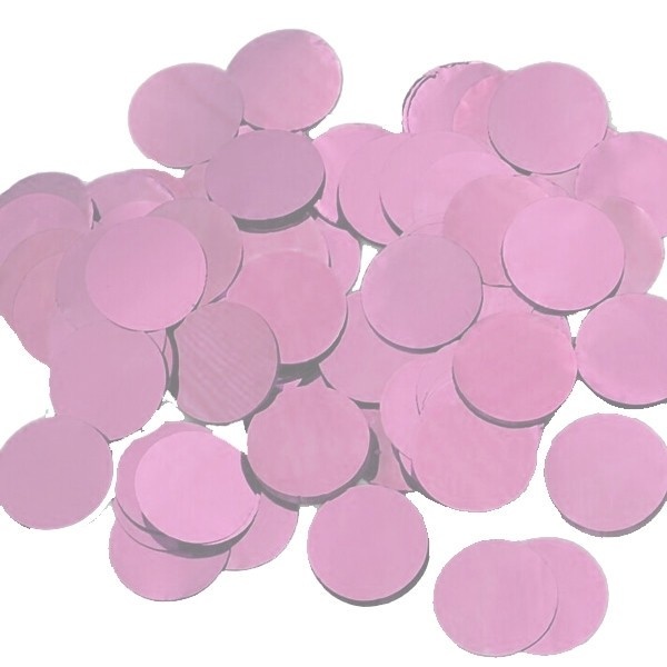Confetti 15mm - Metallic Light Pink - 100gr