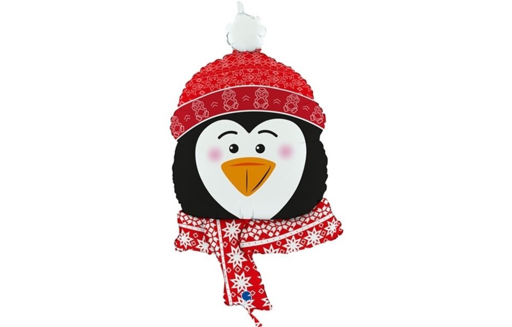 Sweet Penguin Head/Pinguin Hoofd - 34 inch - Grabo