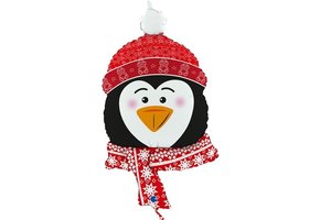 Sweet Penguin Head/Pinguin Hoofd - 34 inch - Grabo