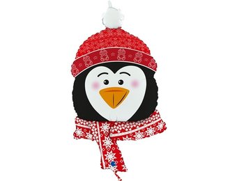 Sweet Penguin Head/Pinguin Hoofd - G34"/86cm