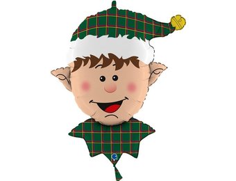 SALE > Tartan Elf Head - G32"/81cm