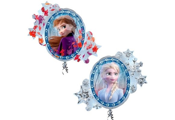 Frozen 2 - Frame Anna & Elsa - 66cm x 76cm - Anagram