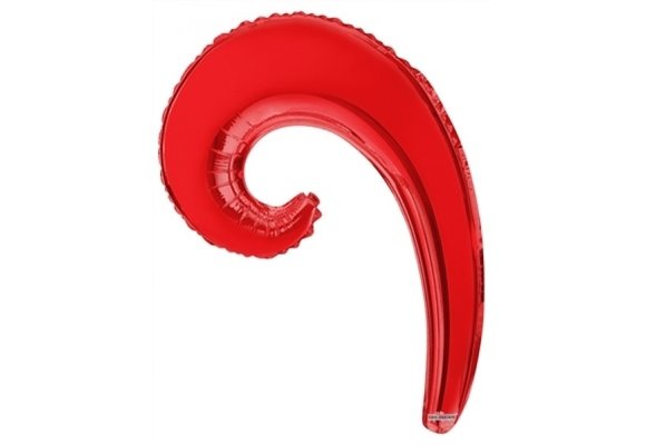 Spiral Red - 20"/49cm - 10 stuks