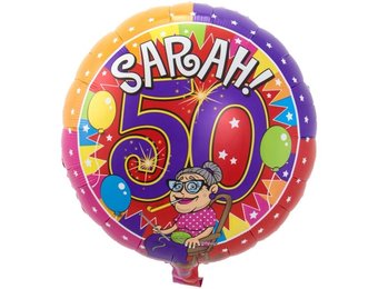 Sarah - 50 jaar - 18"/45cm