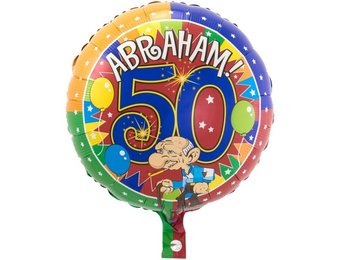 Abraham - 50 jaar - 18"/45cm