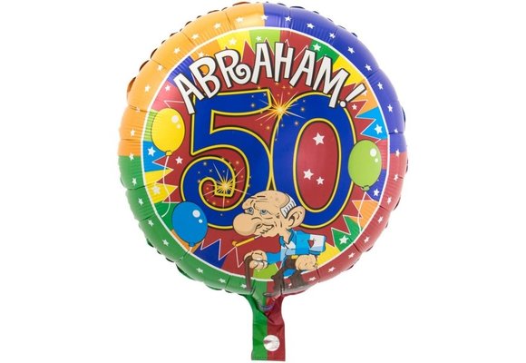 Abraham - 50 jaar - 18 inch