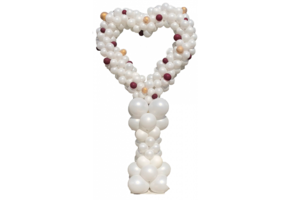 FRAME - Pilaar met Hart - UITSLUITEND AFHALEN