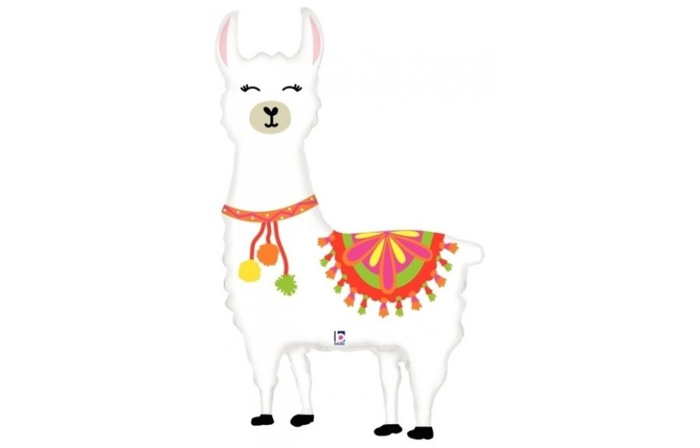 Lama "Happy" - 45 inch - Betallic