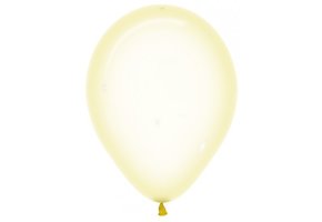 Sempertex 12 inch  - Crystal Pastel Yellow 321 - 50 Stuks