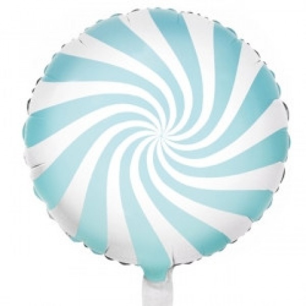 Candy Swirl - Pastel Blue - 18 inch
