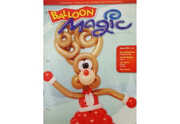 SALE > Balloon Magic - 81 - Christmas Reindeer