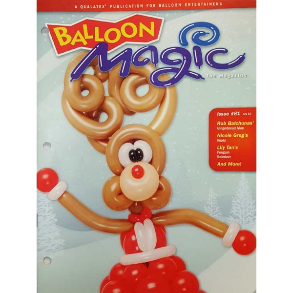 Balloon Magic - 81 - Christmas Reindeer