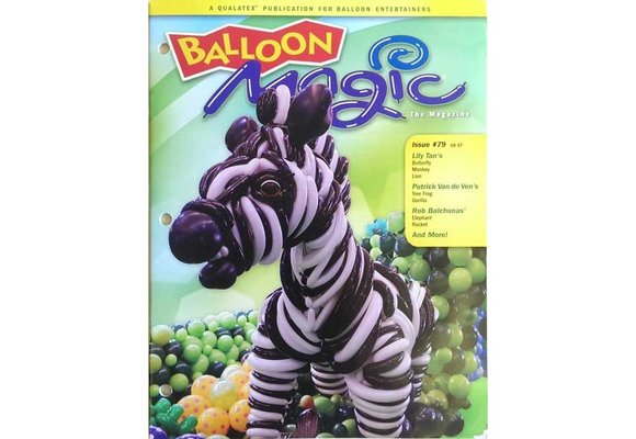 Balloon Magic - 79 -  Zebra