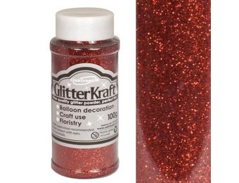 Glitter - Red - 100gr