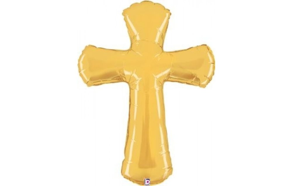 Cross - Gold - Betallic 99 cm