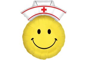 Smile face Nurse - 71cm - Betallic