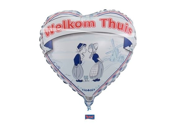 Welkom Thuis Delftsblauw - 18 inch