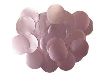 Confetti 25mm - Metallic Light Pink - 50 gram
