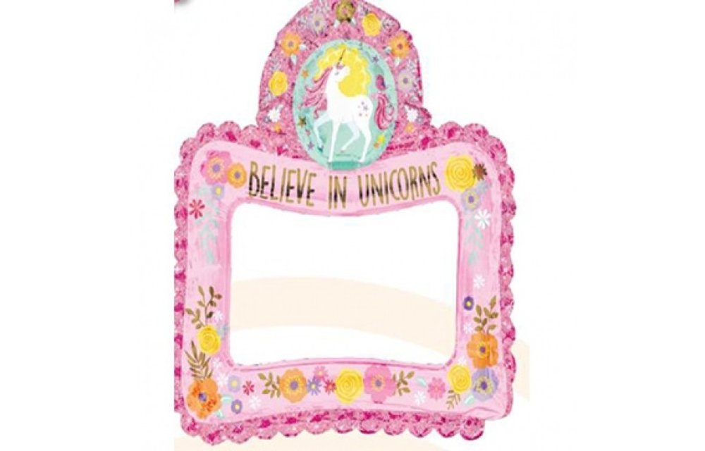 Selfie Frame "Magical Unicorn" - 66x68cm - Anagram
