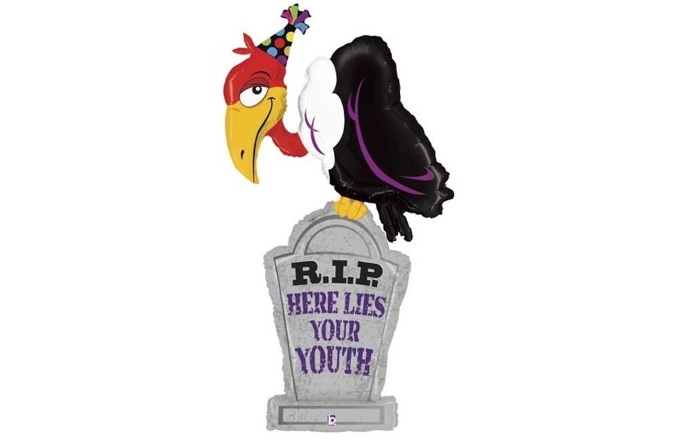 Vulture Tombstone - 60 inch - Betallic