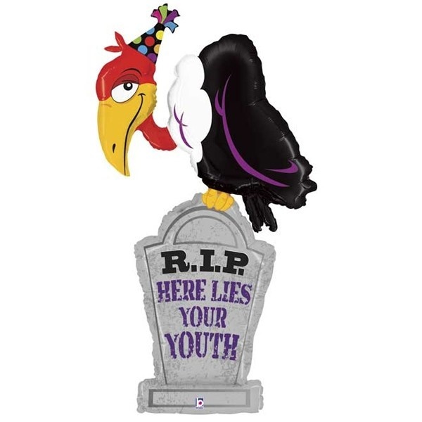 Vulture Tombstone - 60 inch - Betallic