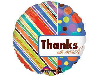 SALE > Thanks So Much - 18"/45cm