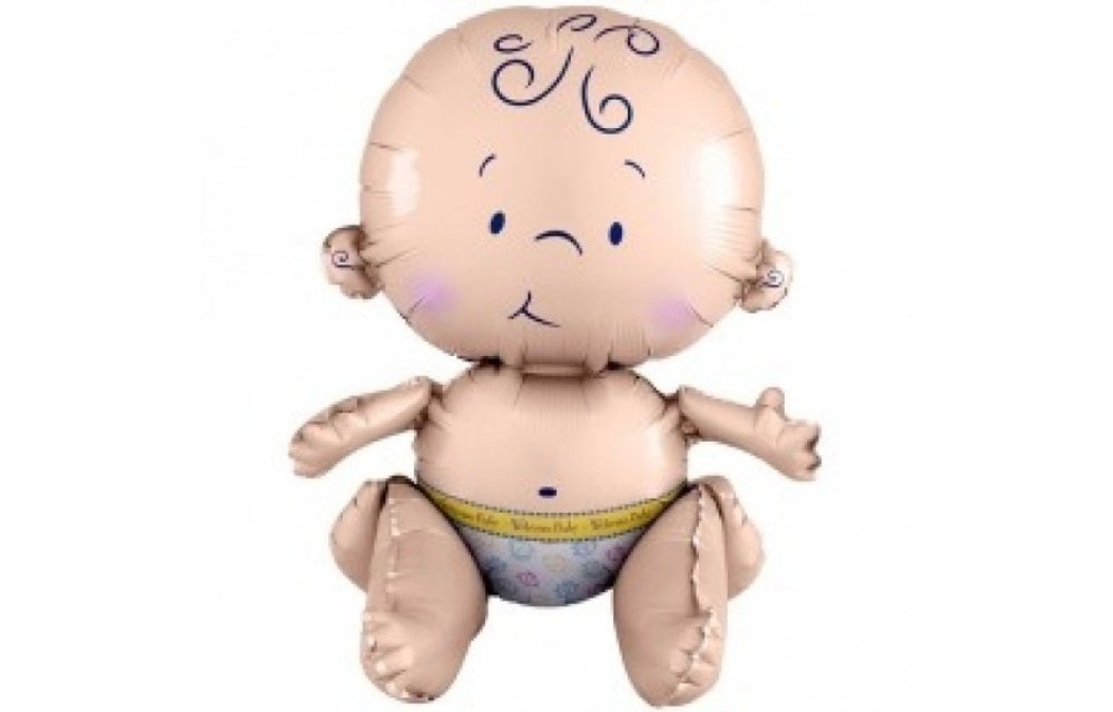 Sitting Baby - 38cm x 38cm - Anagram