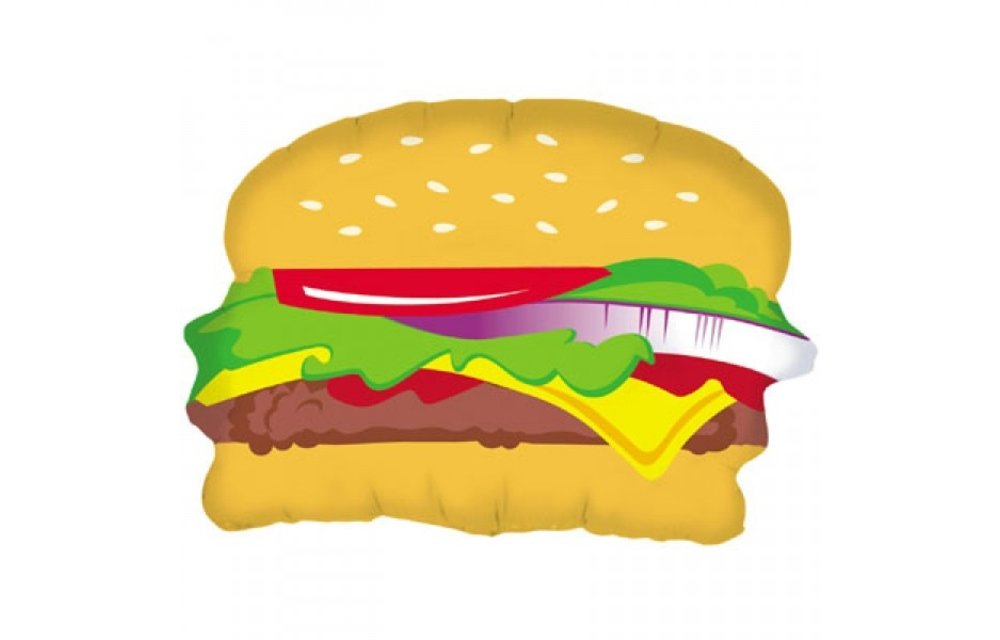 Hamburger Shape - 28 inch - Betallic