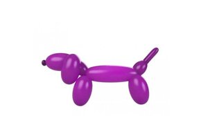 3D - Broche Ballonhondje Teckel - 6cm