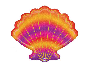 Sea Shell Glitter Holographic - B30"/76cm