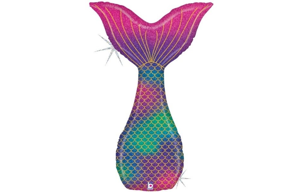 Mermaid Tail Glitter Holographic - 46 inch - Betallic