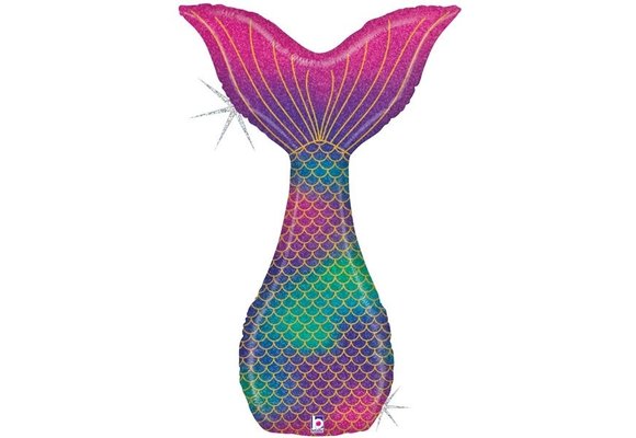 Mermaid Tail Glitter Holographic - 46 inch - Betallic