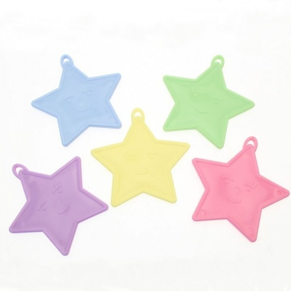 Balloon Weights - Star - Pastel - 10 Gram - 50 stuks