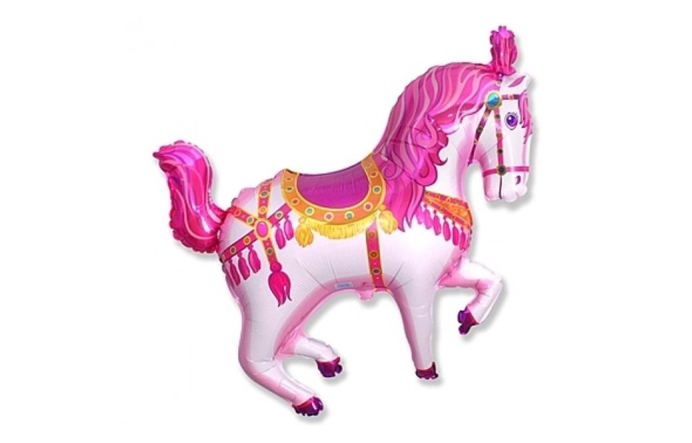 Circus Paard Pink - 24 inch - Flex
