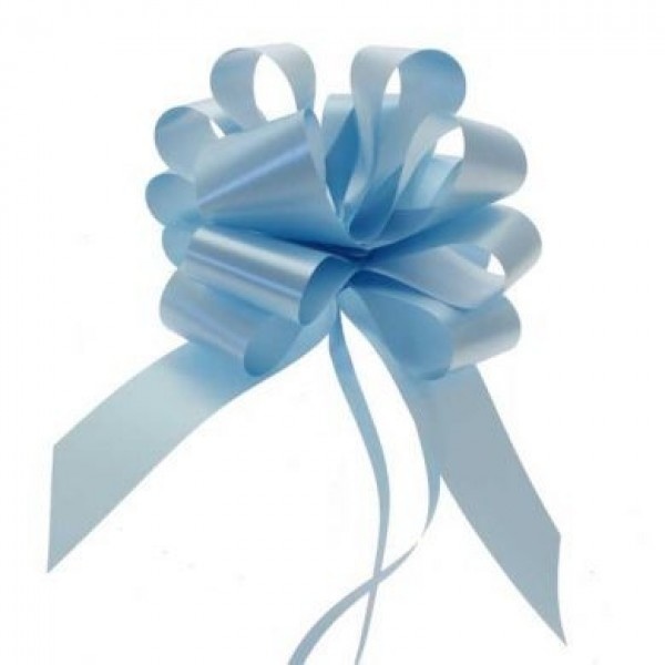Pull Bows - Light Blue - 50mm 20 stks