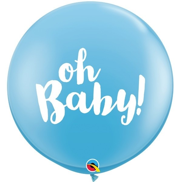 Q.3FT - Oh Baby! - Pale Blue - 2 Stuks