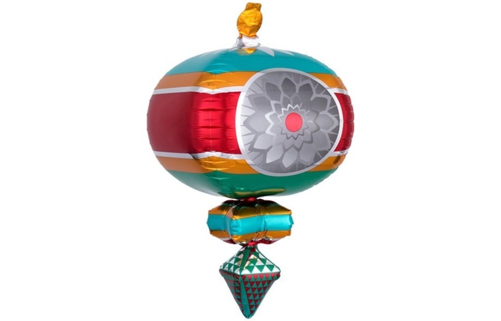 Christmas RETRO Ornament - Green & Red - 33x58cm - Anagram