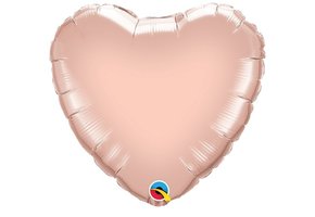 SALE > Heart - Rose Gold - 36 inch - Qualatex.