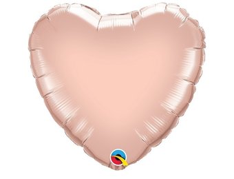 SALE > Heart - Rose Gold - Q36"/91cm