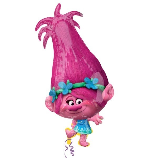 Trolls Poppy Shape - 70cm x 40cm - Street Treats.