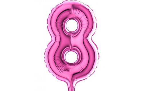 Cijfer MICRO Fuchsia 7" - 8 - 5 qty