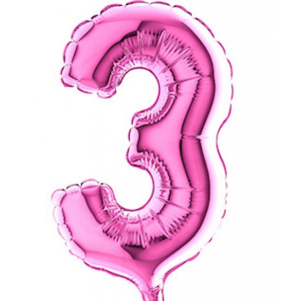 Cijfer MICRO Fuchsia 7" - 3 - 2 qty