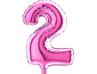 SALE > Cijfer MICRO Fuchsia 7" - 2 - 1 stuks