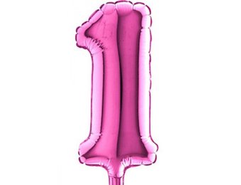 SALE > Cijfer MICRO Fuchsia 7" - 1 - 1 stuk