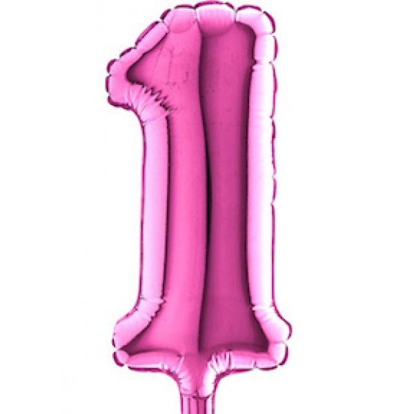 SALE > Cijfer MICRO Fuchsia 7" - 1 - 1 stuk