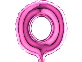 Cijfer Micro Fuchsia -  0 - 7" - 5 stuks