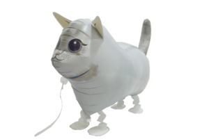 Walkie Kat Wit - 57cm