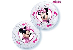 SALE > AIR BUBBLE Minnie Mouse - 12"/30cm - Inflated